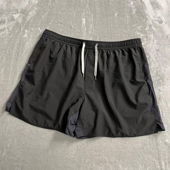Vuori Other - Vuori Shorts Mens 2XL Black 6in Lined Running Athletic‎ Gym Training Workout
